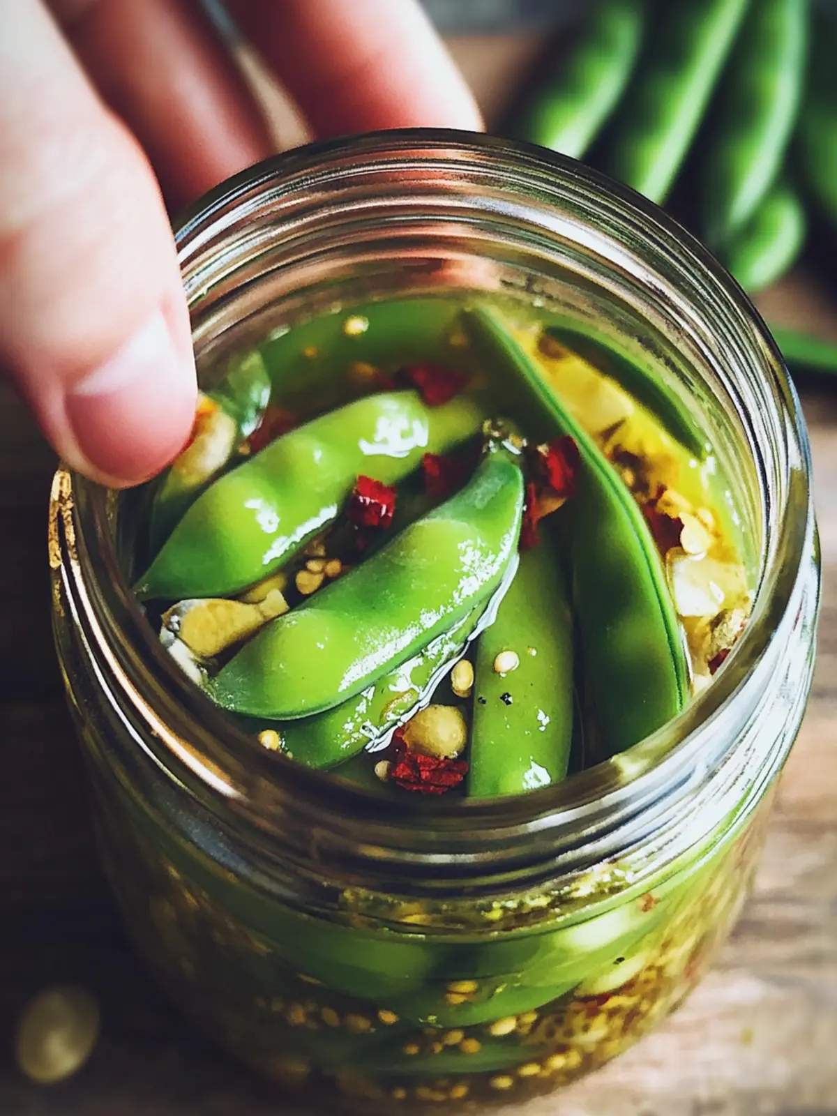 Deliciously Crunchy Pickled Snap Peas for Snack Lovers 5 Pickled Snap Pea