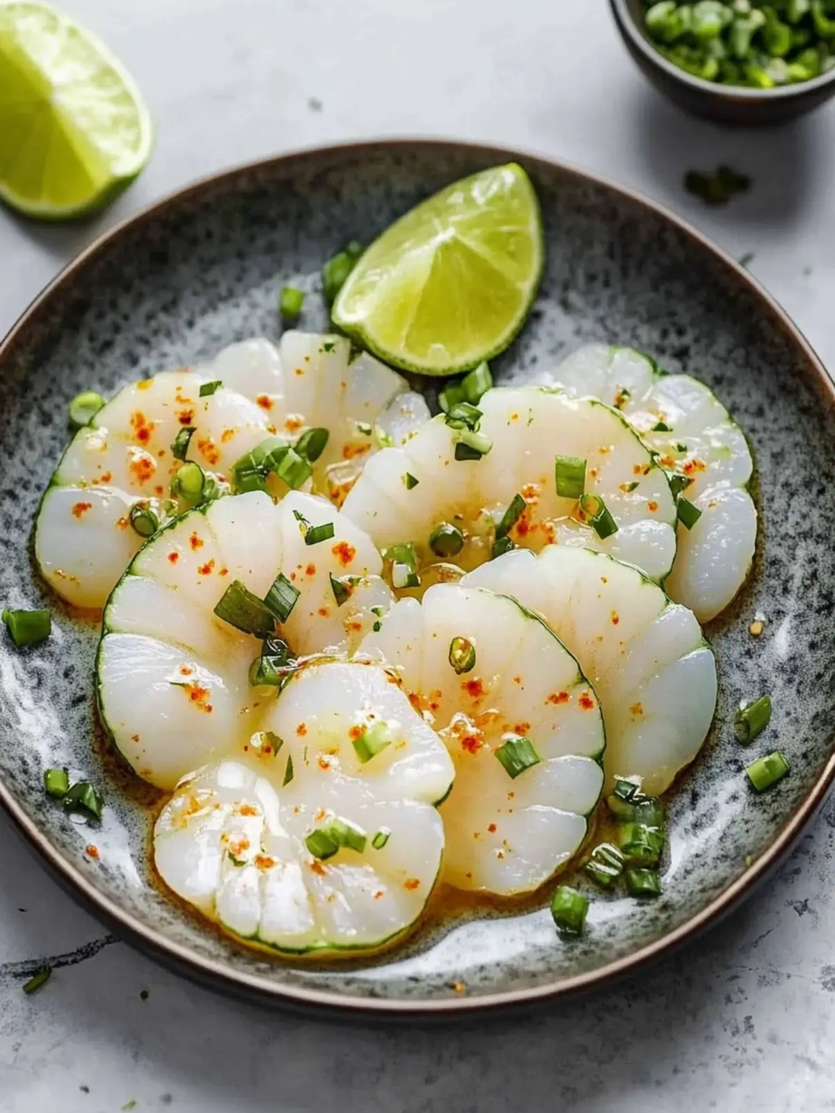 Quick and Fresh 10-Minute Scallop Crudo with Soy, Lime, & Ginger 5 10-Minute Scallop Crudo with Soy, Lime, & Ginger