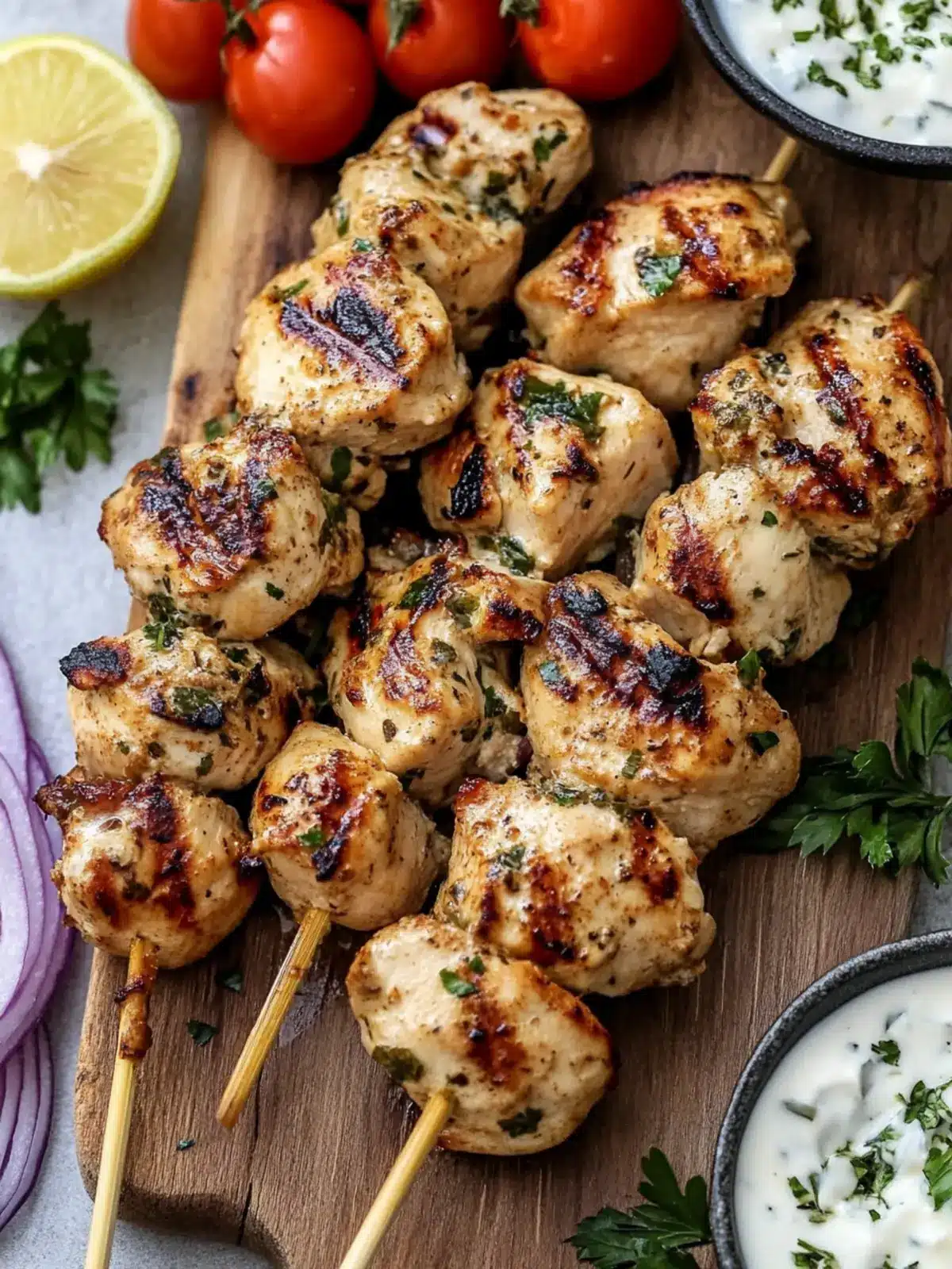 Savory Greek Chicken Souvlaki for Perfect Backyard Grilling 2 Greek Chicken Souvlaki
