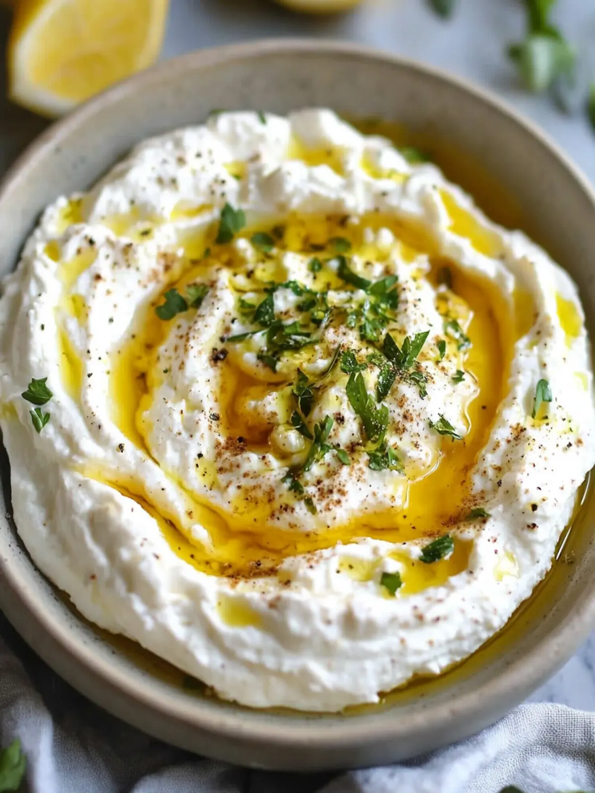 Whipped Feta with Honey Dip: Elevate Your Snack Game Today 3 Whipped Feta with Honey Dip