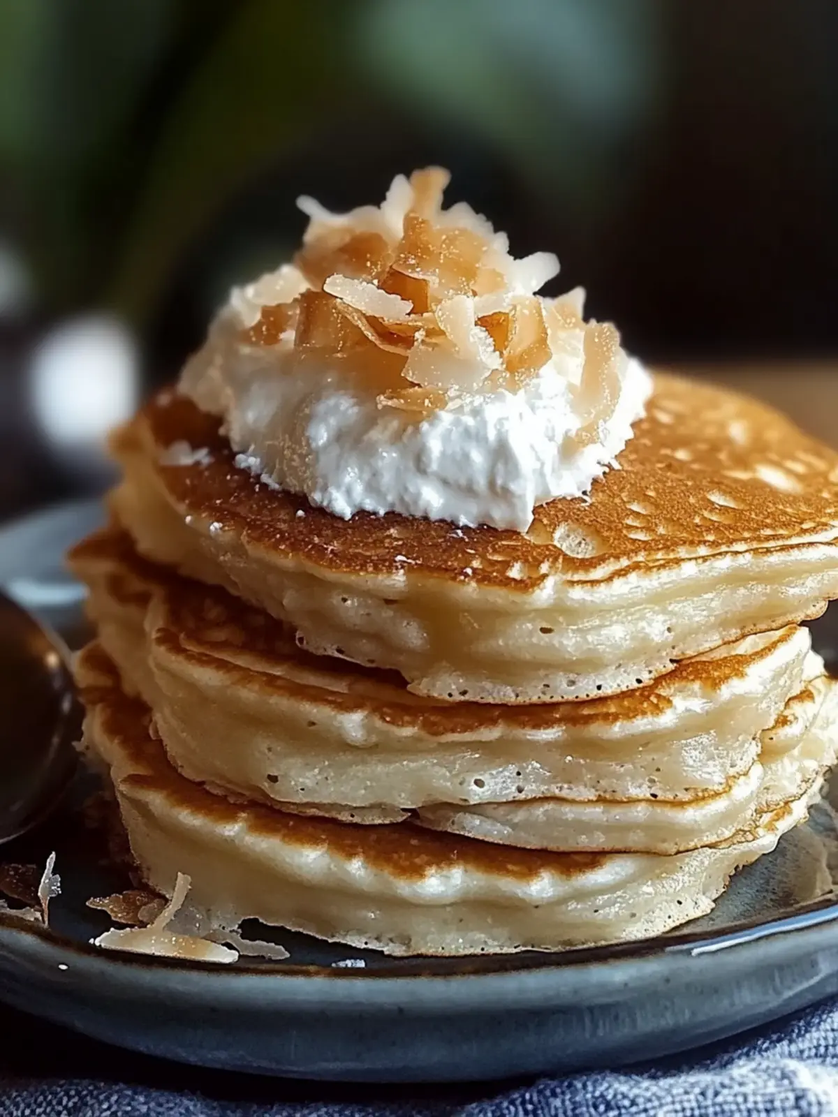 Sweet Coconut Cream Pancakes for a Blissful Morning Treat 2 Sweet Coconut Cream Pancakes