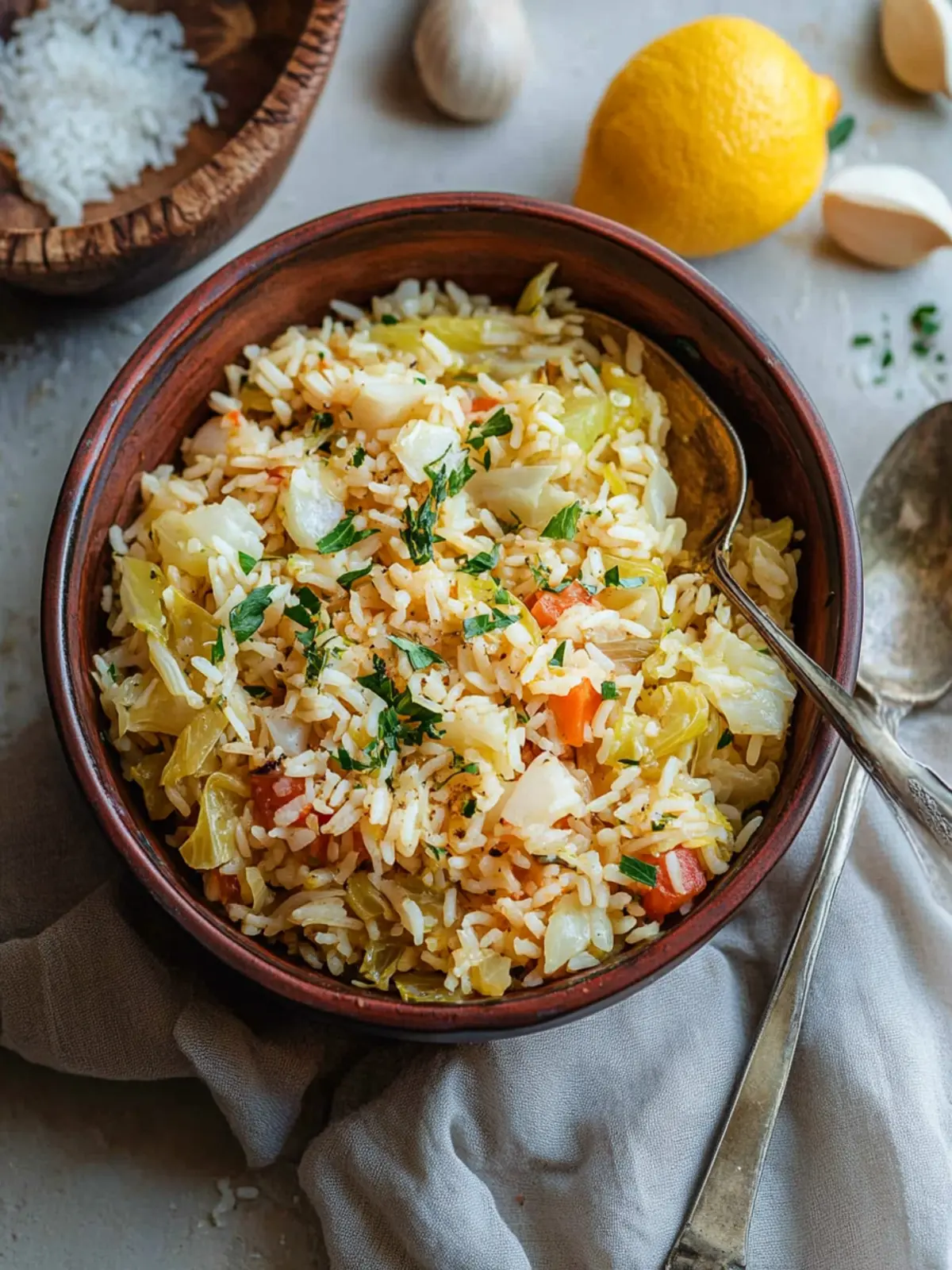 Hearty Greek Rice and Cabbage (Lahanorizo) for Cozy Nights 3 Greek Rice And Cabbage (Lahanorizo)