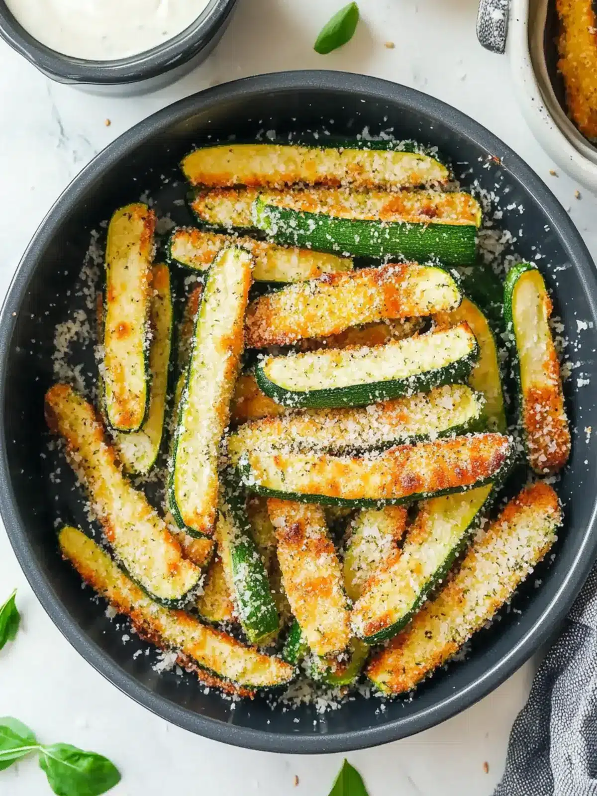 Crispy Easy Whole30 Zucchini Fries for Guilt-Free Snacking 3 Easy Whole30 Zucchini Fries