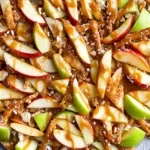 Caramel Apple Nachos Recipe with Pretzels for Fall Fun 41 Caramel Apple Nachos Recipe (With Pretzels)