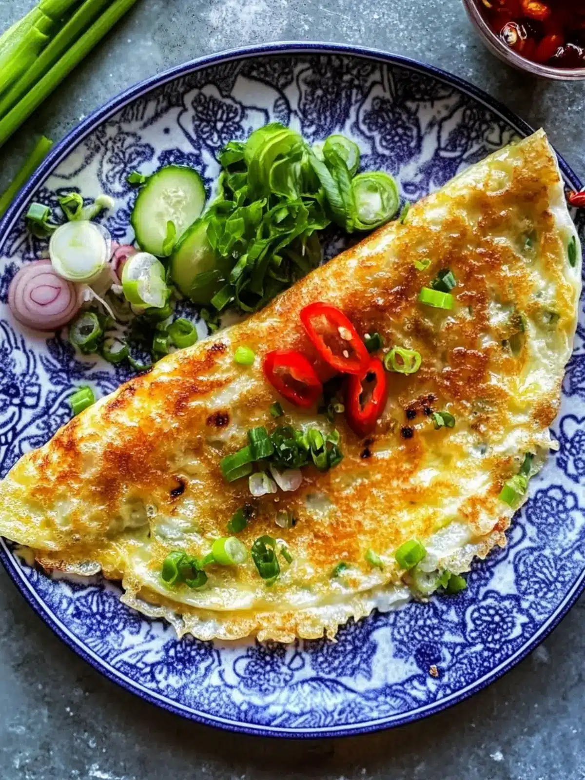 Crispy Rice Paper Omelette: A Quick Breakfast You’ll Love 4 CRISPY Rice Paper Omelette
