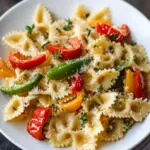 Garlic and Roasted Bell Pepper Farfalle in Just 25 Minutes 3 Garlic and Roasted Bell Pepper Farfalle