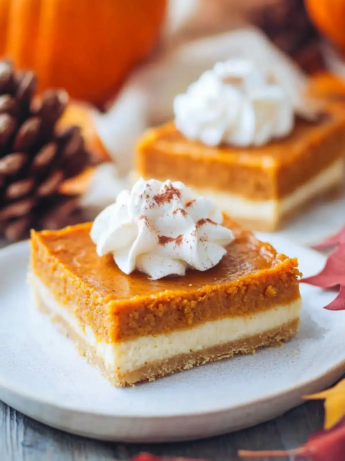 Delicious Pumpkin Pie Bars with a Melt-in-Your-Mouth Crust 4 Pumpkin Pie Bars
