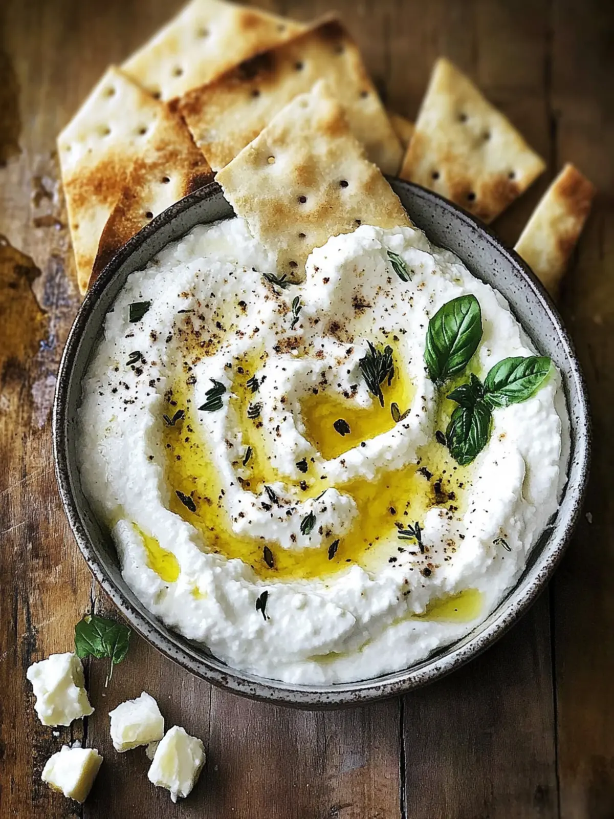 Whipped Feta Dip with Spicy Honey: A Flavorful Game Changer 2 Whipped Feta Dip with Spicy Honey