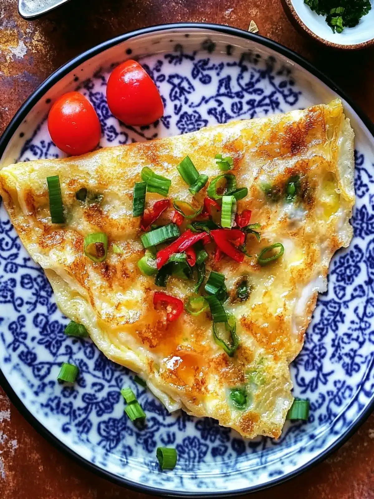 Crispy Rice Paper Omelette: A Quick Breakfast You’ll Love 3 CRISPY Rice Paper Omelette