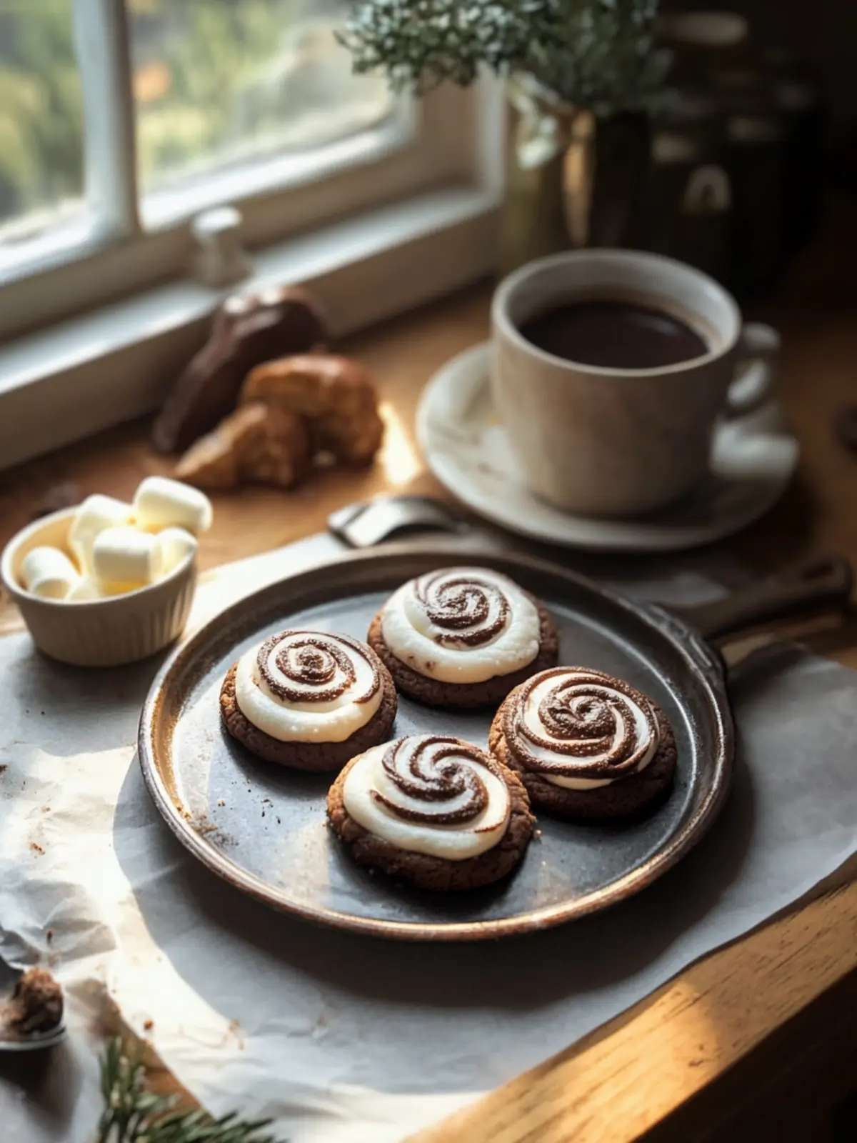 Irresistible Chocolate Marshmallow Swirl Cookies You'll Love 3 Chocolate Marshmallow Swirl Cookies