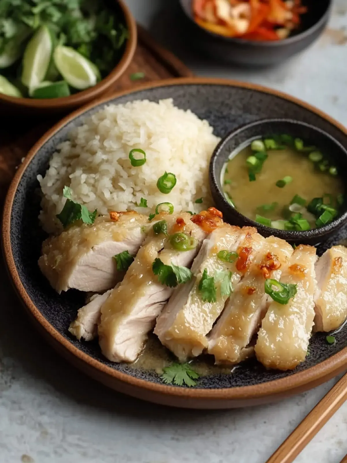 Delicious Hainanese Chicken: A Comforting Family Favorite 2 Hainanese Chicken