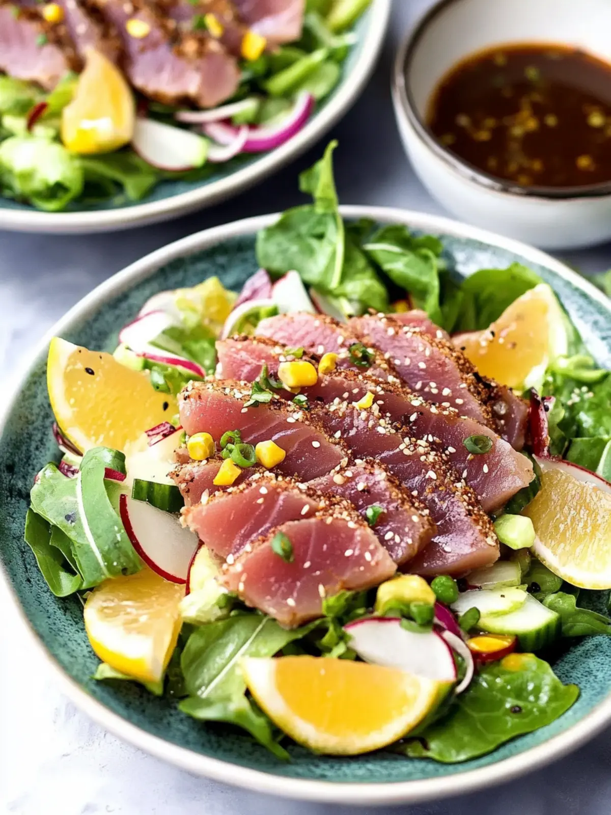 Zesty Seared Ahi Tuna Salad for Fresh Flavor Lovers 4 Seared Ahi Tuna Salad