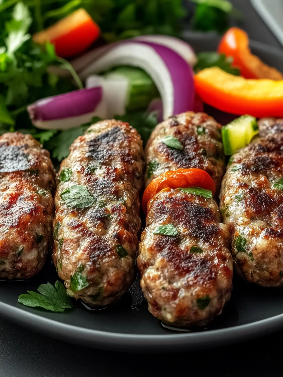 Savory Middle Eastern Kofta Kebabs for a Taste Explosion 4 Middle Eastern Kofta Kebabs