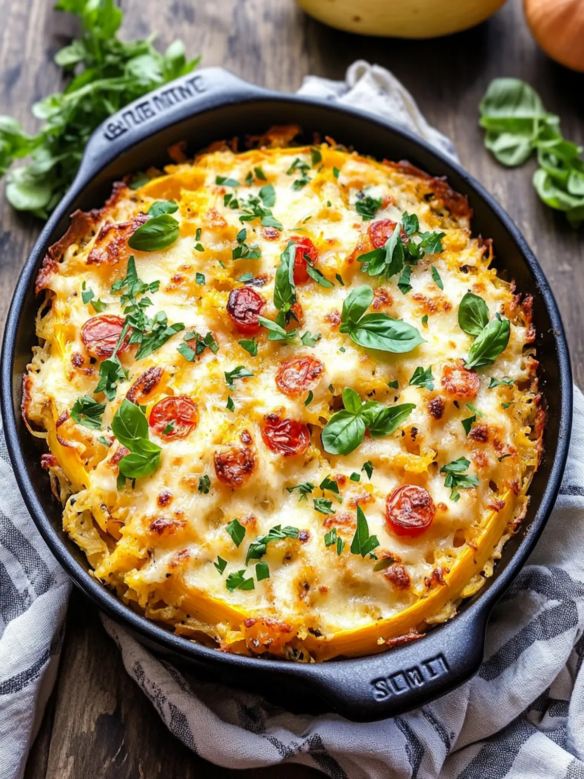 Spaghetti Squash Casserole