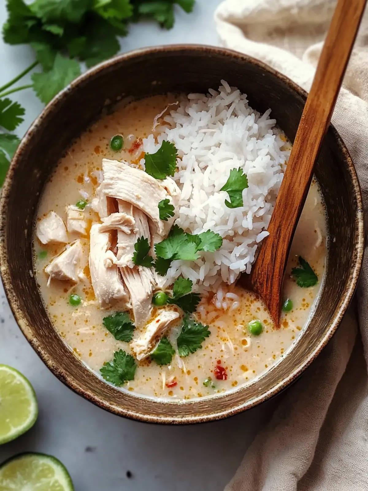 Cozy Coconut Chicken Brothy Rice: A Wholesome Weeknight Delight 5 Coconut Chicken Brothy Rice