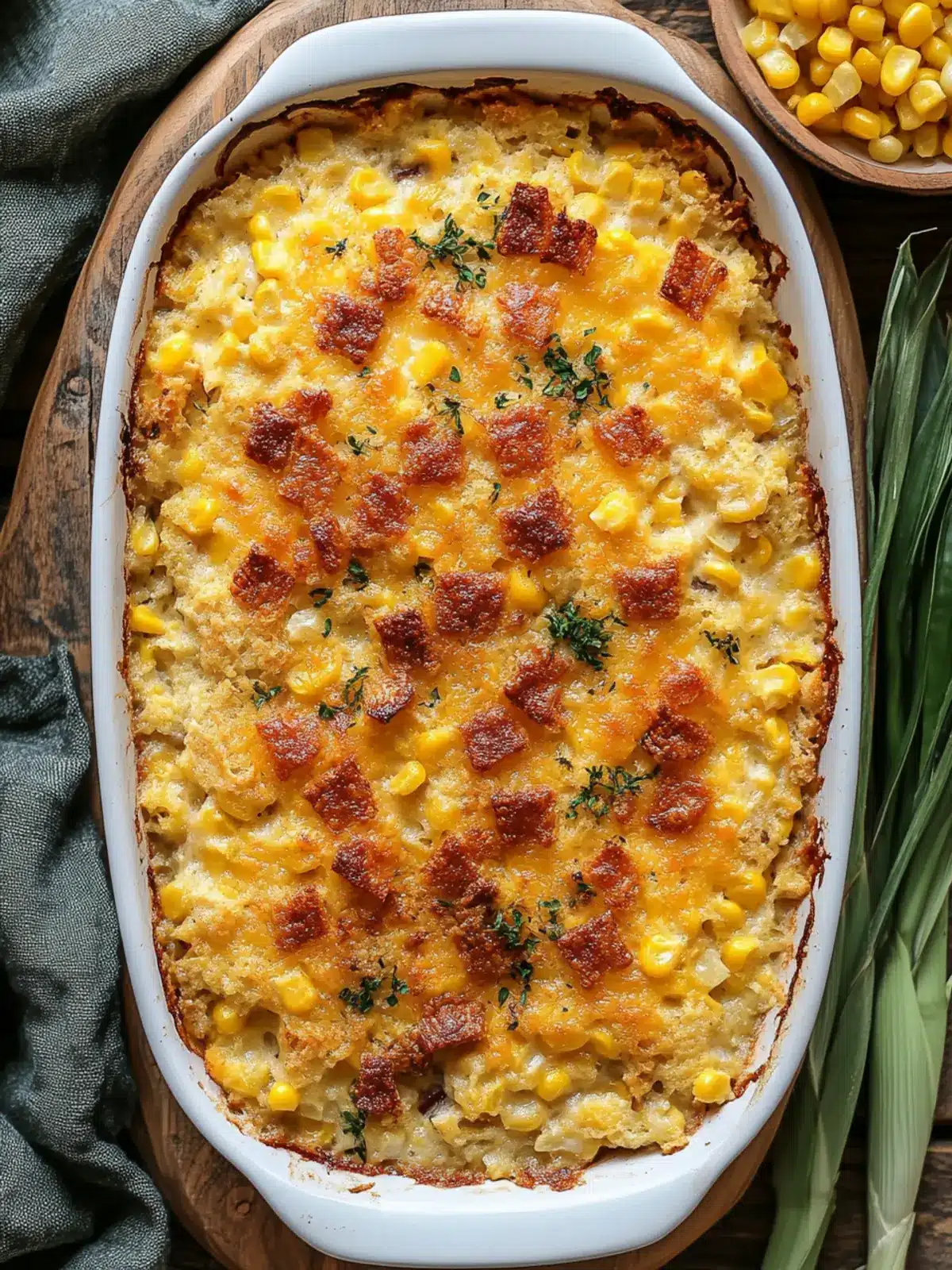 Loaded Corn Casserole: The Ultimate Comfort Food Delight 2 Loaded Corn Casserole