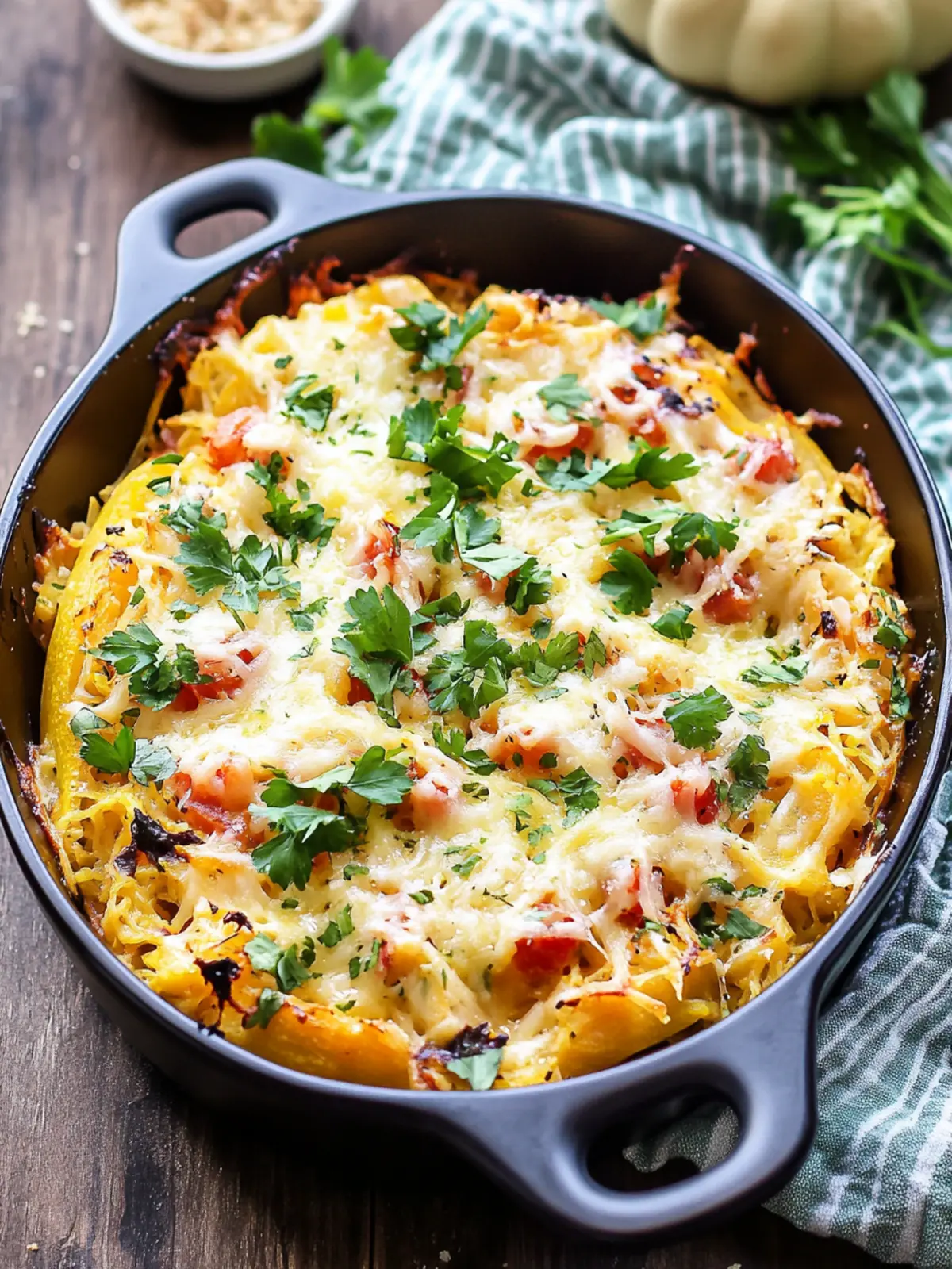 Savor Delicious Spaghetti Squash Casserole Tonight 3 Spaghetti Squash Casserole