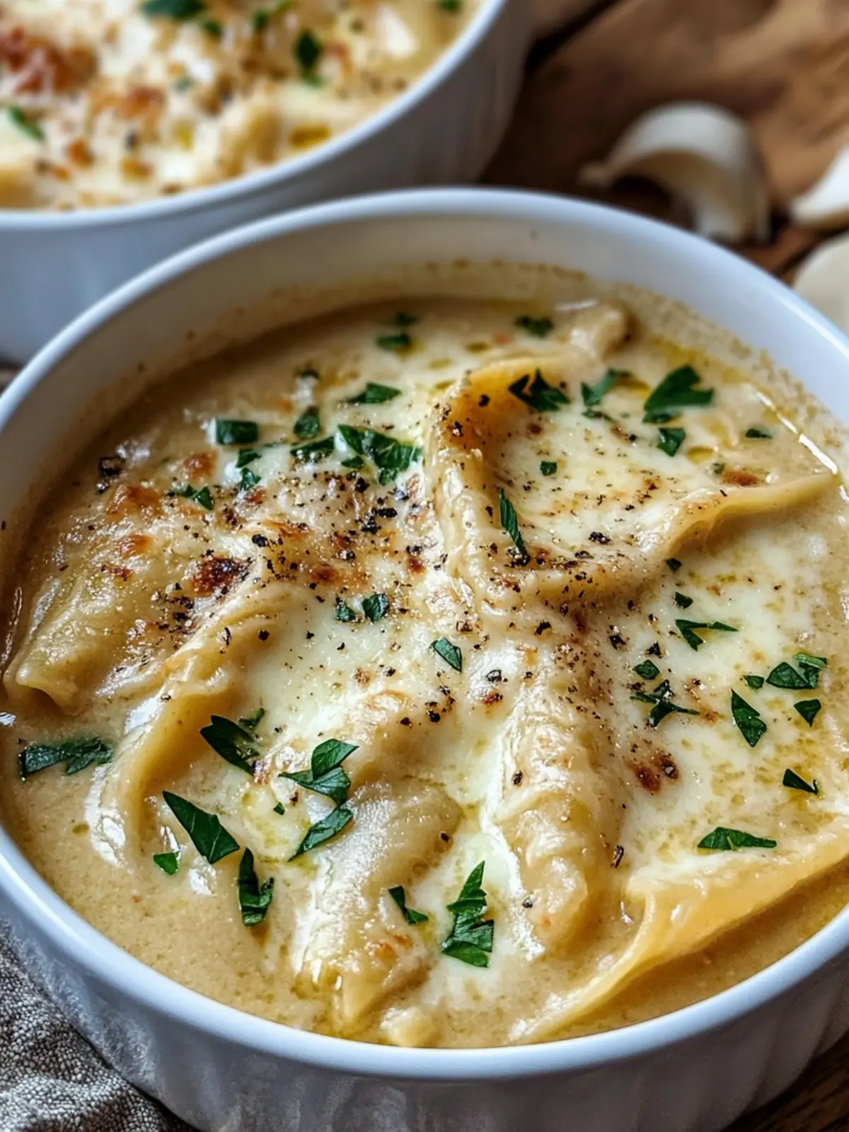 Creamy Alfredo Lasagna Soup: Comfort in Every Bowl 2 Alfredo Lasagna Soup