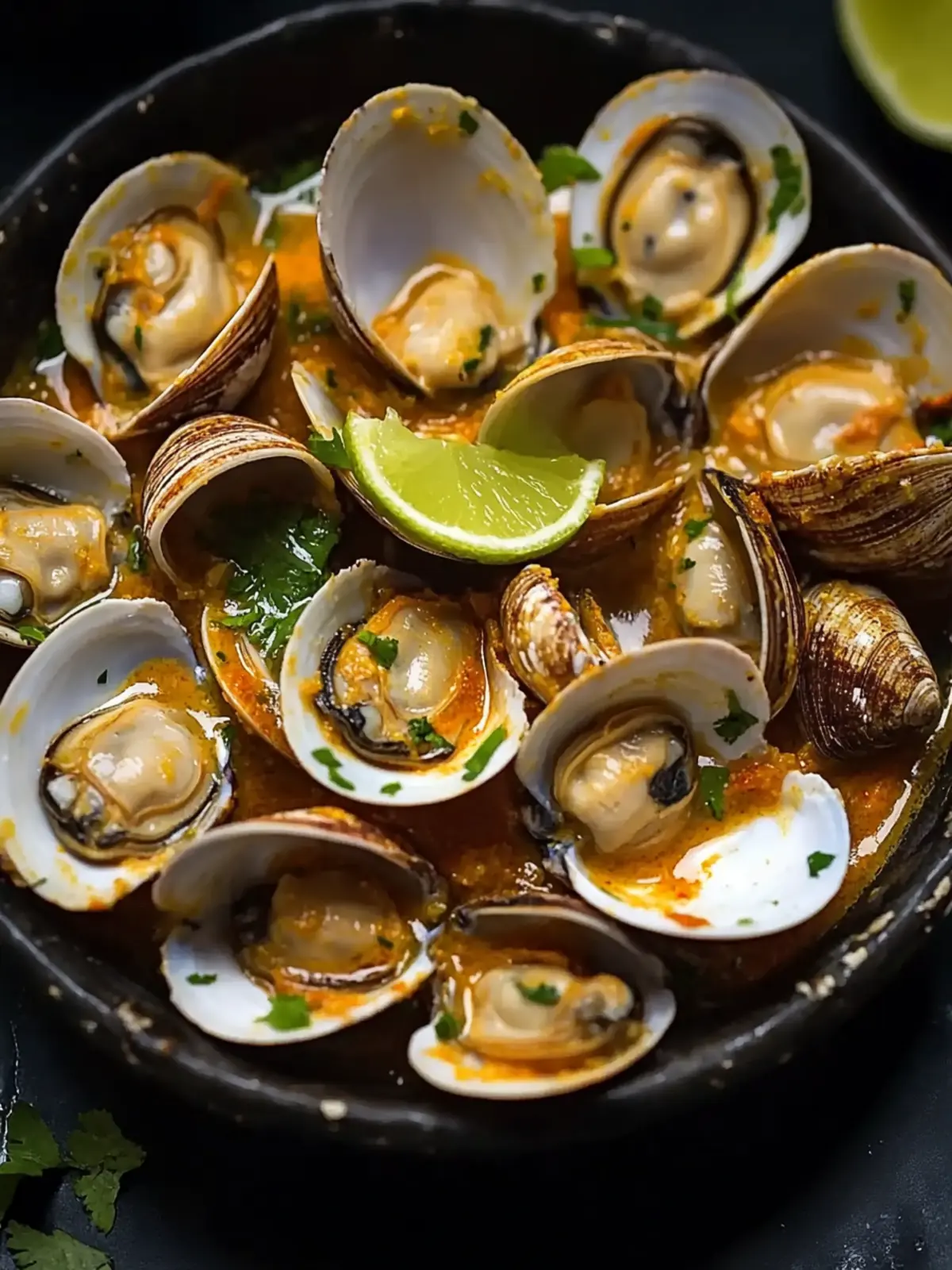 Delicious Red Curry, Coconut, and Ginger Infused Steamed Clams 5 Red Curry, Coconut, and Ginger Infused Steamed Clams