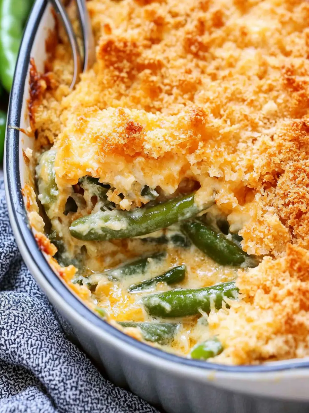 Cheddar Bay Green Bean Casserole Your New Comfort Food Rave 5 Cheddar Bay Green Bean Casserole