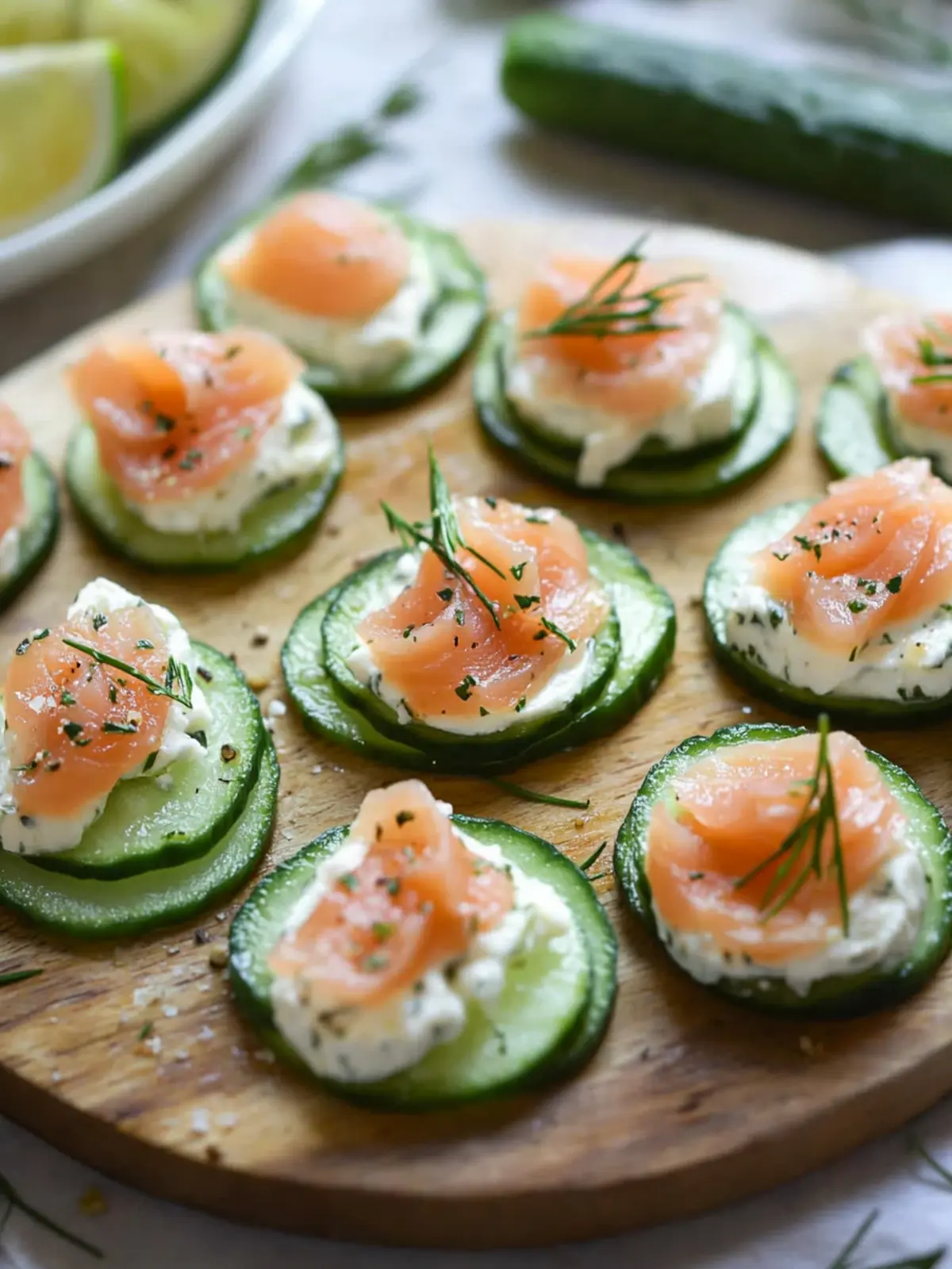 Cucumber Smoked Salmon Bites: Your Quick, No-Cook Delight 5 Cucumber Smoked Salmon Bites