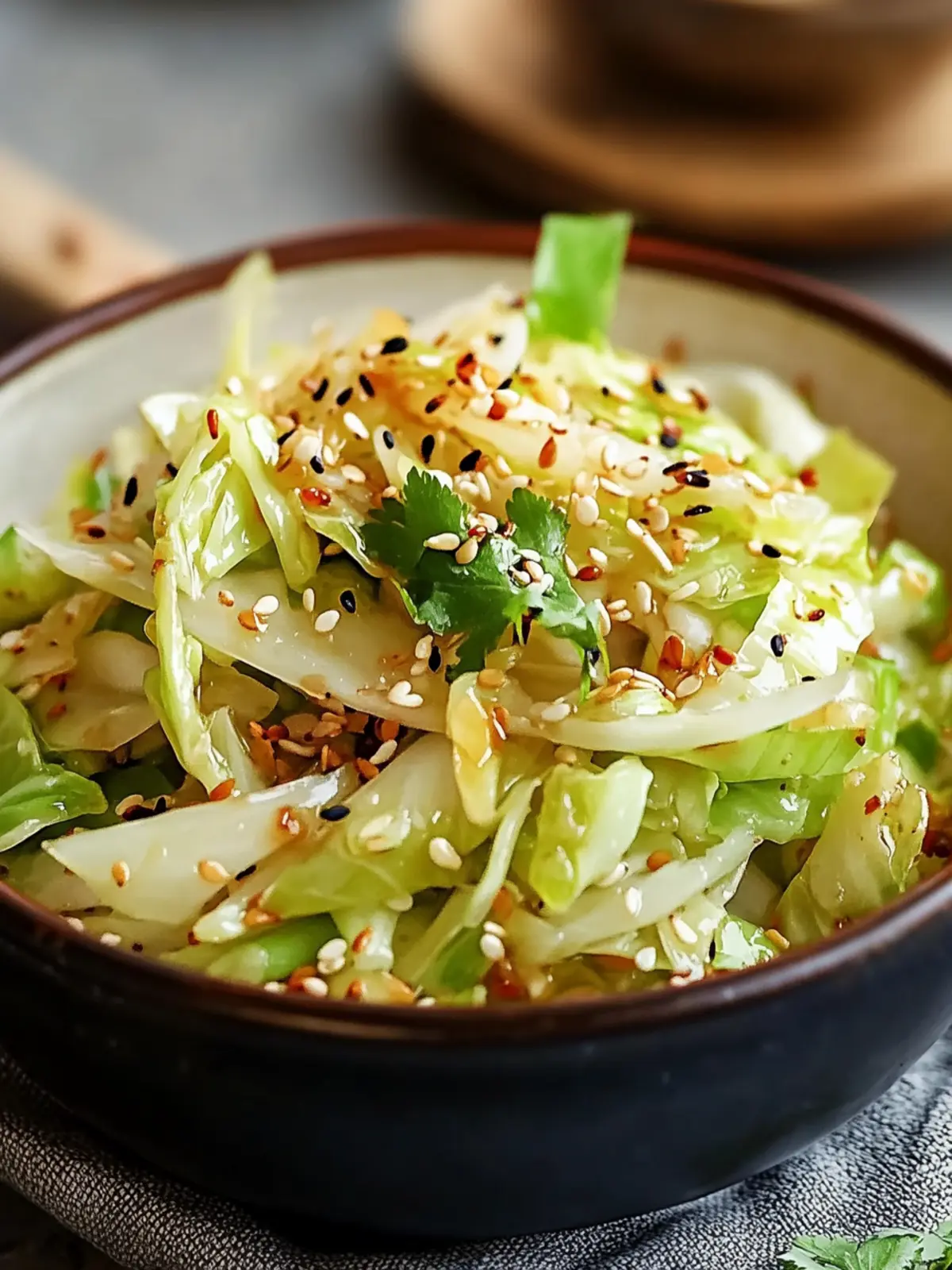 Elevate Your Meals with Quick Ginger Sesame Cabbage Delight 2 Ginger Sesame Cabbage