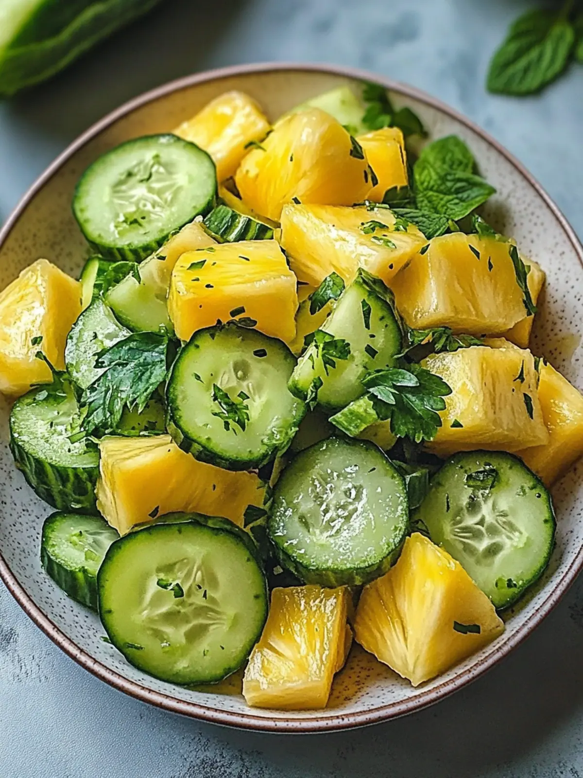 Pineapple Cucumber Salad: A Refreshing No-Fuss Delight 3 Pineapple Cucumber Salad