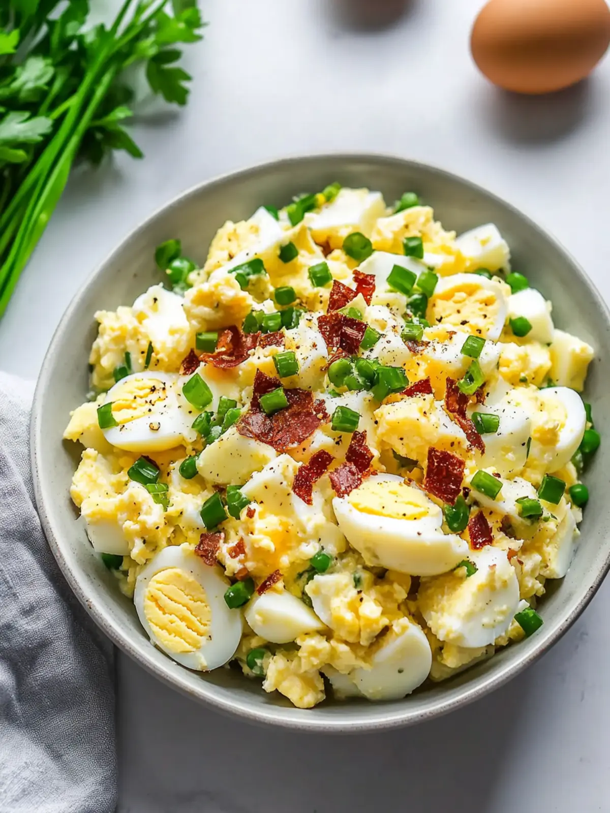 Creamy Low Carb Whole30 Egg Salad That Packs a Protein Punch 5 Low Carb Whole30 Egg Salad