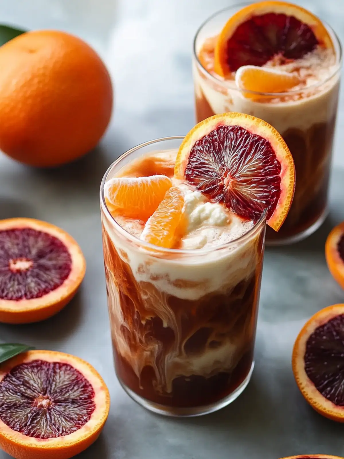 Blood Orange and Mascarpone Cold Brew for a Refreshing Twist 3 Blood Orange and Mascarpone Cold Brew