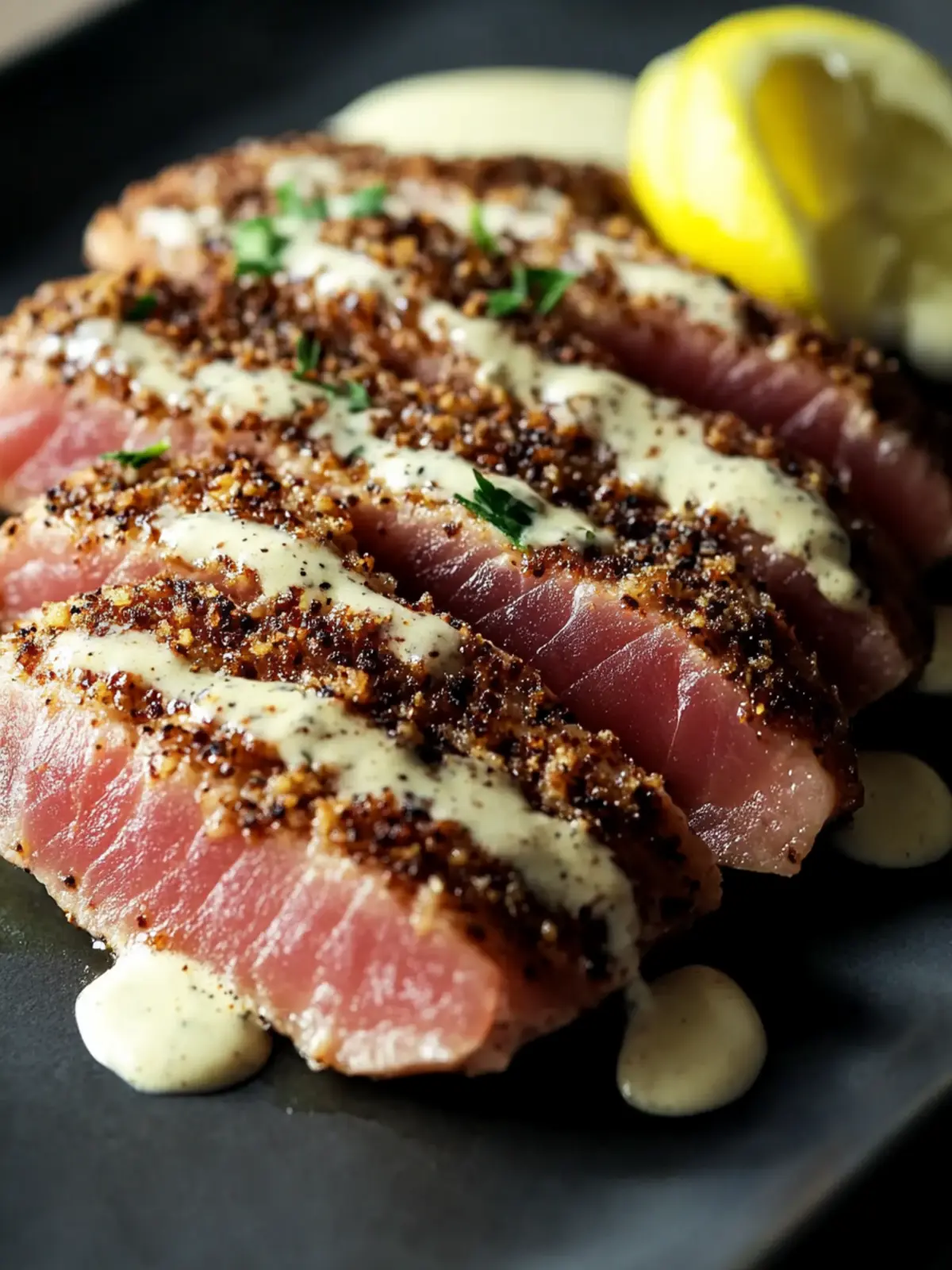 Pepper Crusted Tuna: Elevate Your Dinner in Just 25 Minutes 3 Pepper Crusted Tuna