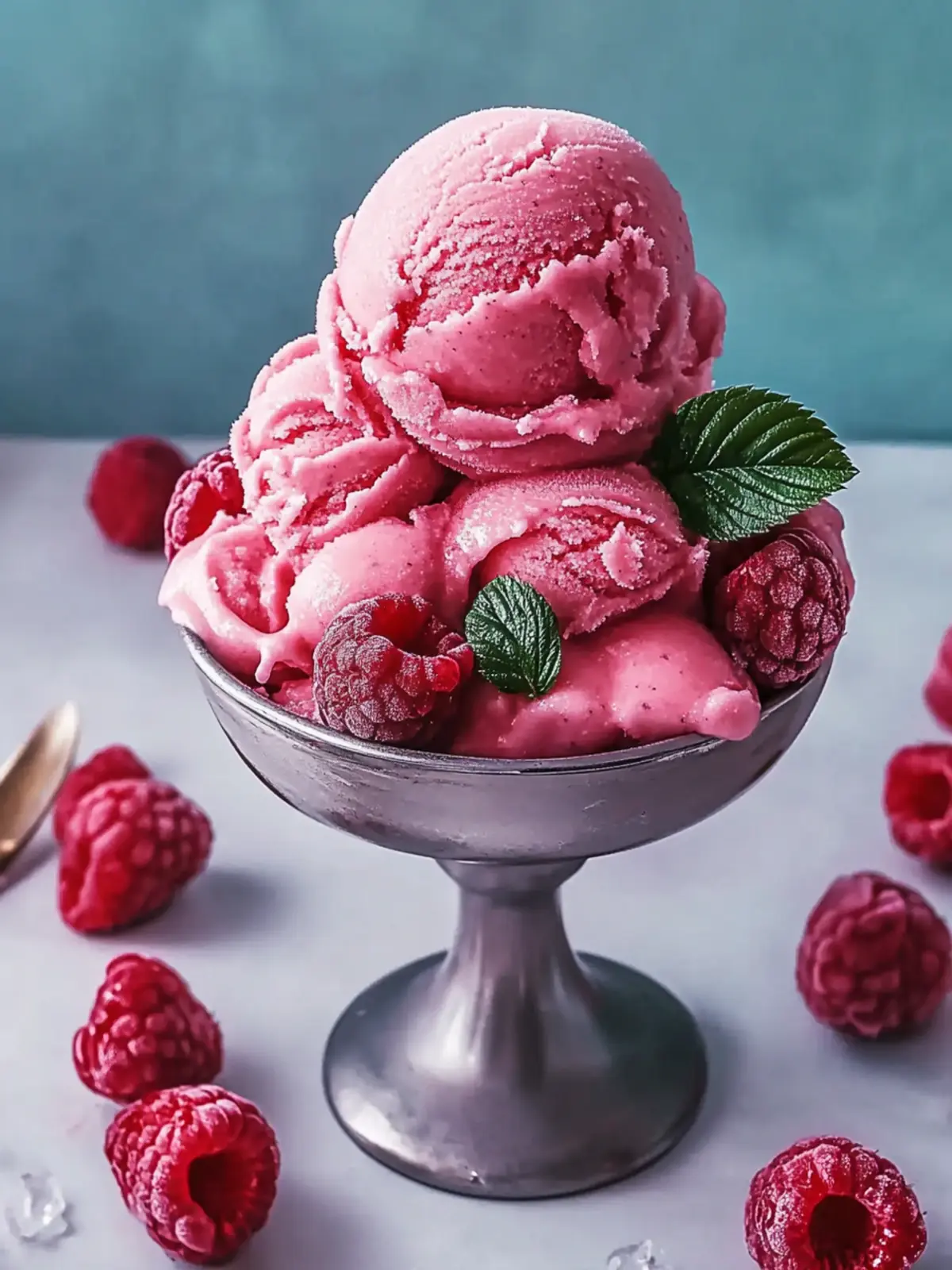 Raspberry Sorbet Bliss – Easy Vegan Refreshment for You 3 Raspberry Sorbet