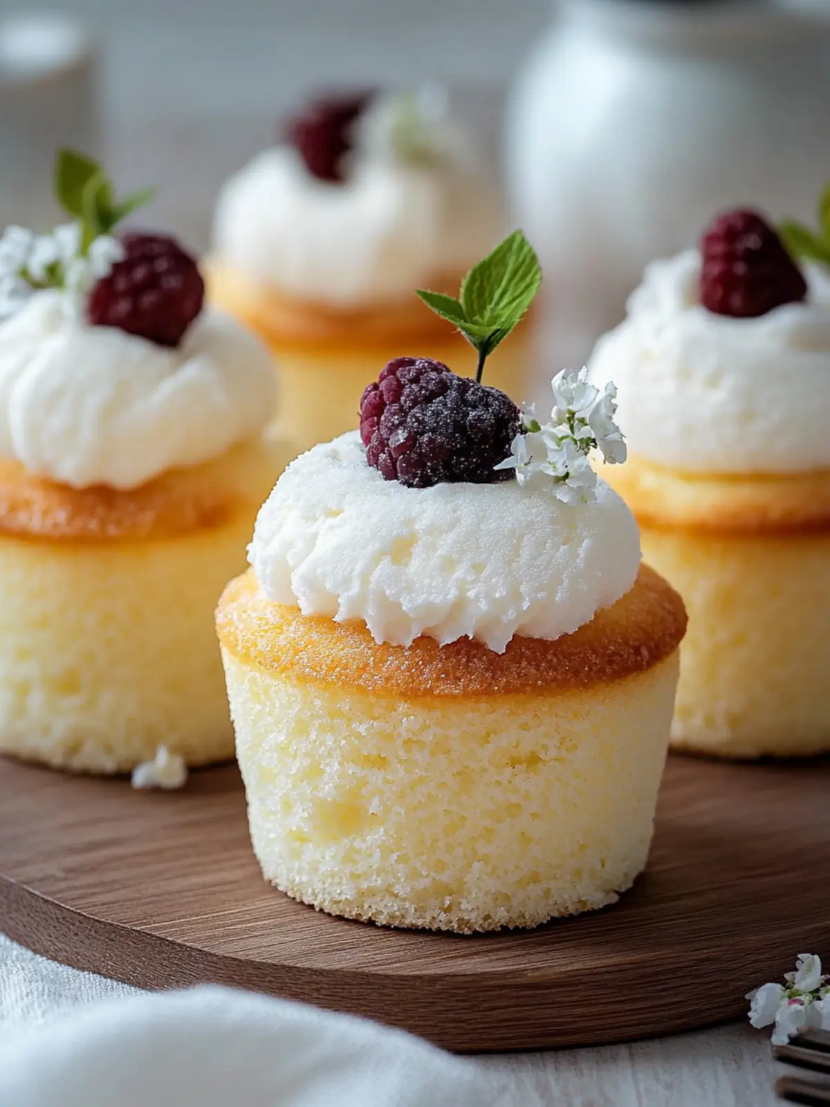 Fluffy Japanese Cotton Cheesecake Cupcakes for Effortless Indulgence 5 Fluffy Japanese Cotton Cheesecake Cupcakes