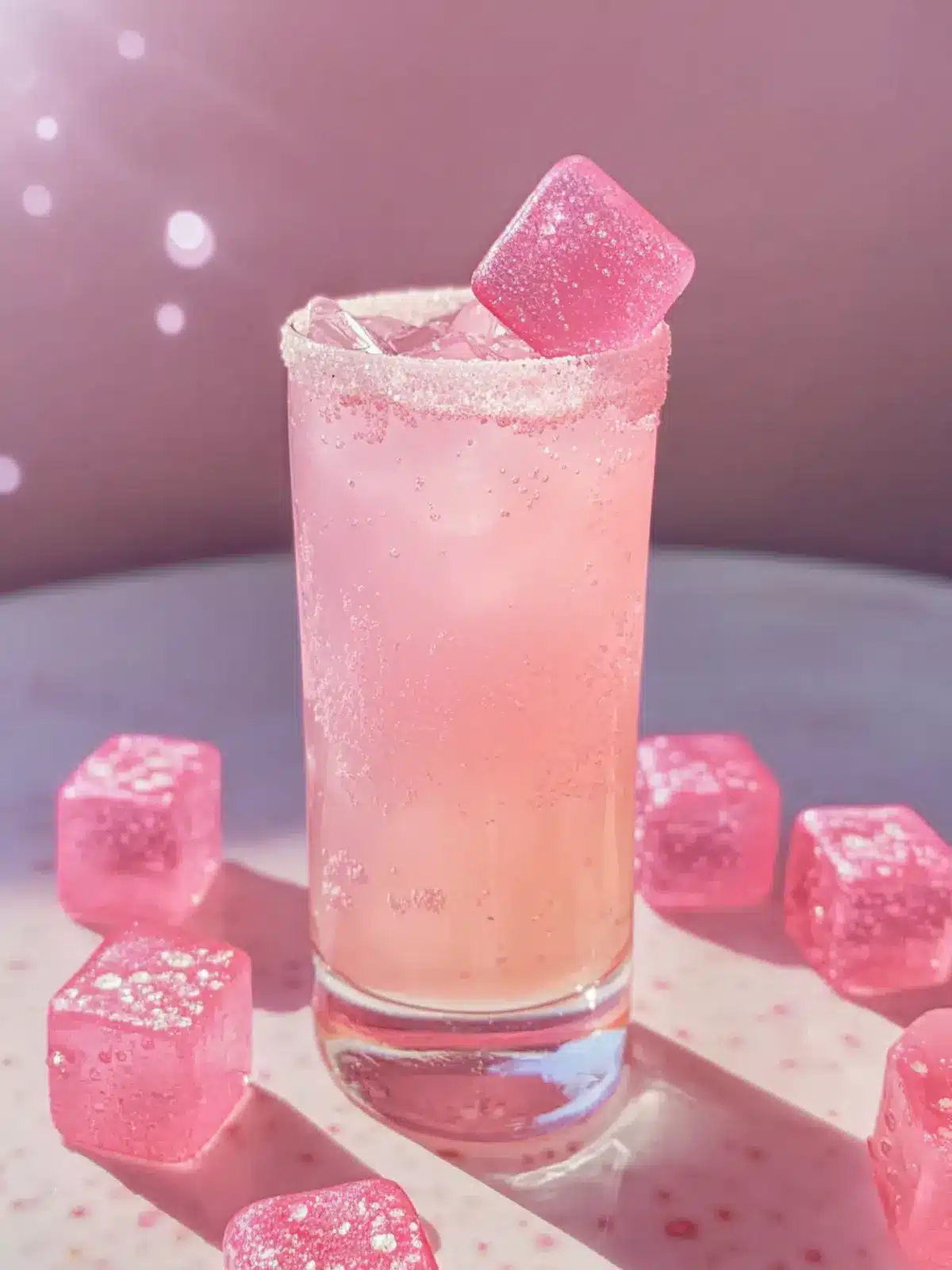 Pink Starburst Shot and Cocktail