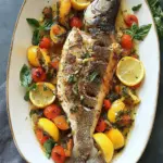 Oven Baked Mediterranean Branzino: Healthy, Flavorful Delight 9 Oven Baked Mediterranean Branzino (Sea-Bass)