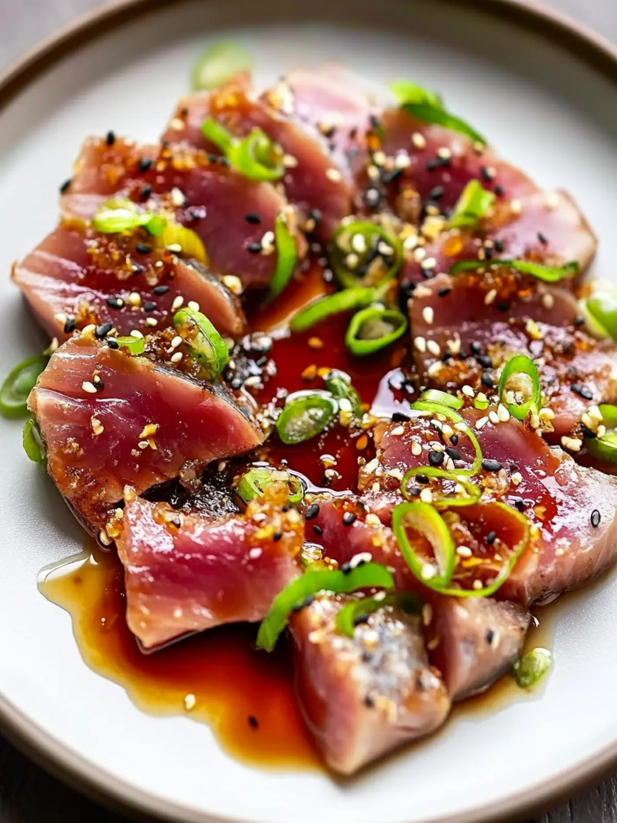 Shoyu Ahi Tuna Tataki: Quick, Easy, and Flavorful Delight 2 Shoyu Ahi Tuna Tataki