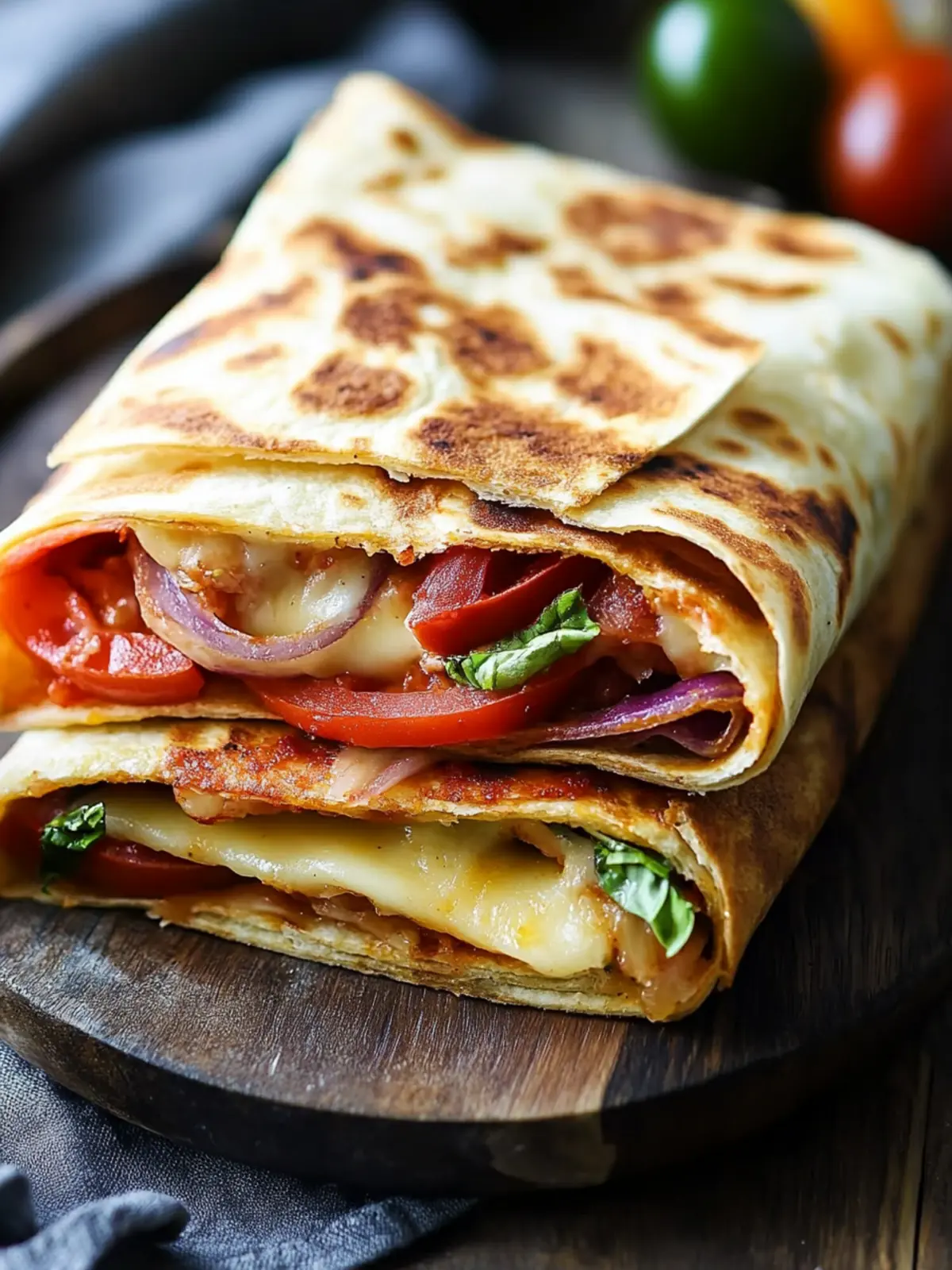 Low-Carb Italian Sub Wrap: Quick, Crispy, and So Satisfying 2 Low-Carb Italian Sub Wrap (Tortilla Melt Style)