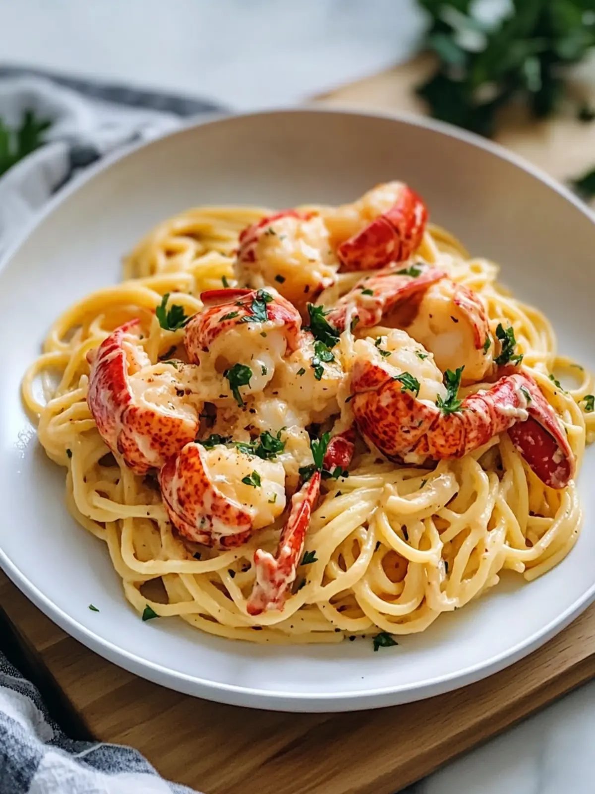 Buttered Lobster Pasta: Indulge in Creamy Coastal Bliss 3 Buttered Lobster Pasta