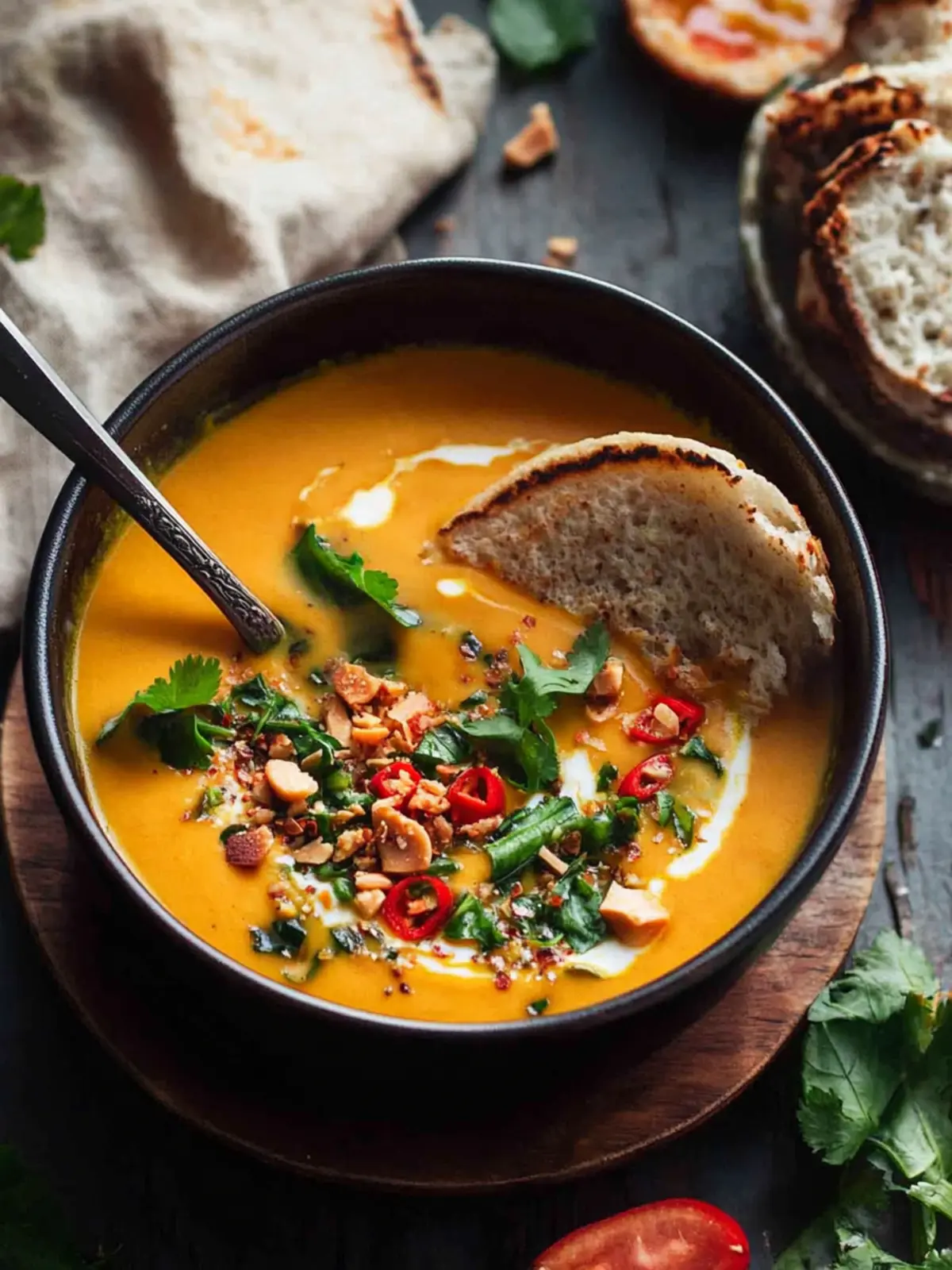 Thai Coconut Pumpkin Soup: A Cozy 20-Minute Delight 5 Thai Coconut Pumpkin Soup