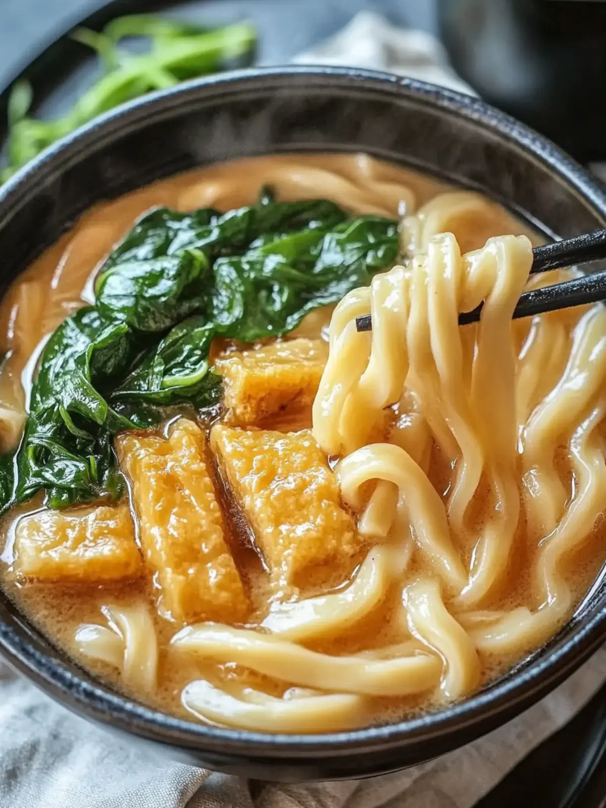 Creamy Miso Udon: Quick, Delicious Comfort in a Bowl 2 Creamy Miso Udon