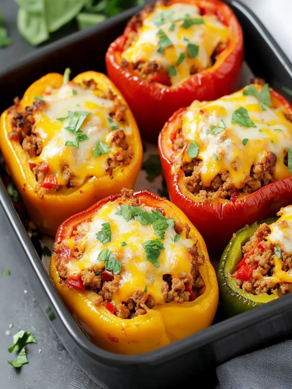Delicious Ground Turkey Stuffed Peppers for a Family Feast 4 Ground Turkey Stuffed Peppers