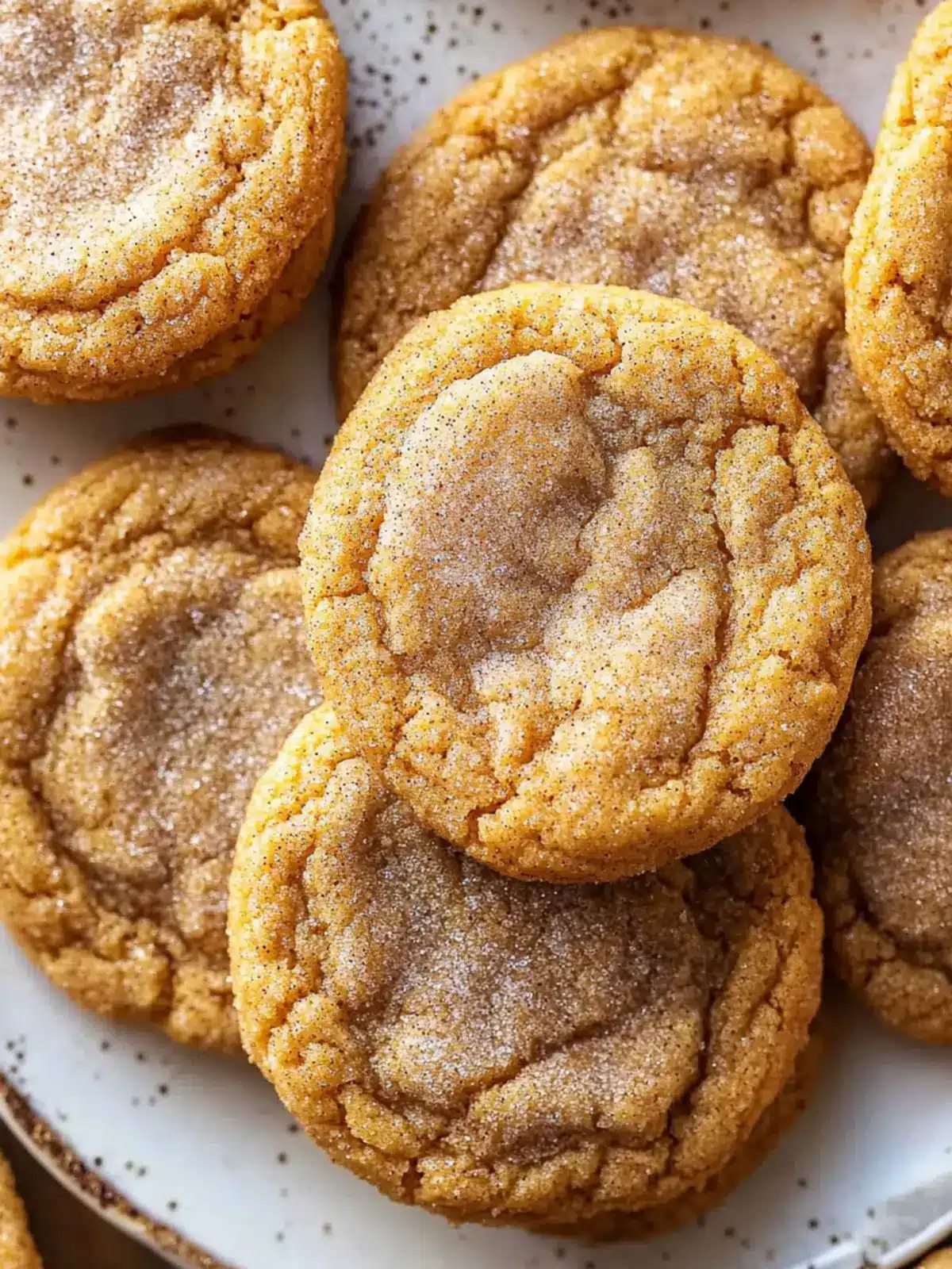 Chewy Pumpkin Snickerdoodle Cookies That's Fall in Every Bite 5 Chewy Pumpkin Snickerdoodle Cookies