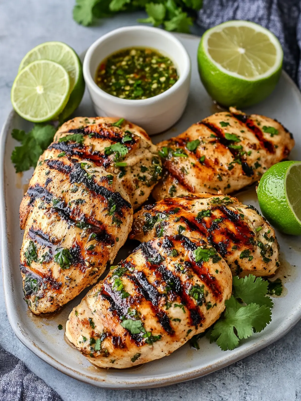 Grilled Chili Cilantro Lime Chicken for Zesty Weeknight Meals 3 Grilled Chili Cilantro Lime Chicken