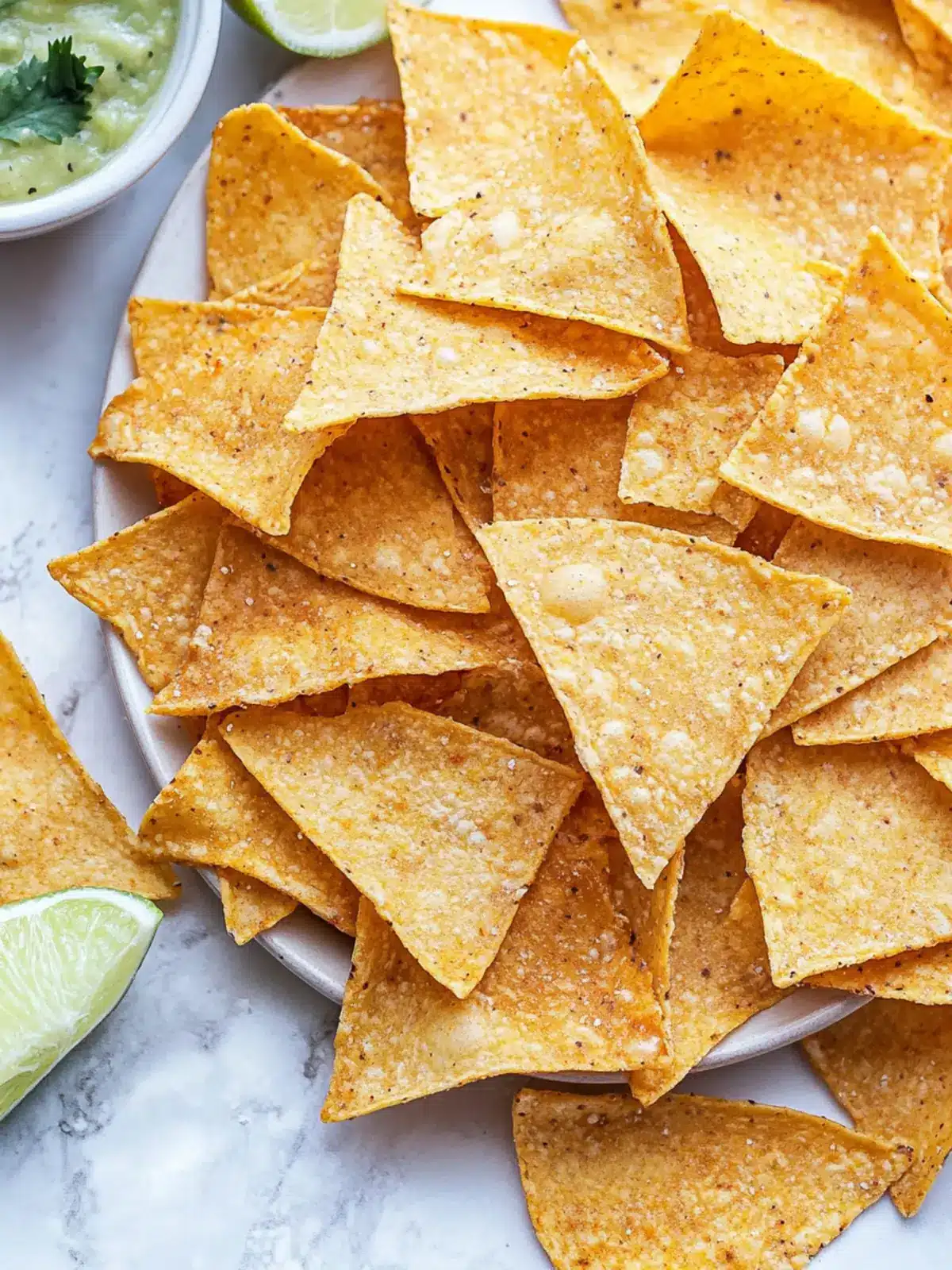Crispy Baked Tortilla Chips with a Zesty Twist 3 Baked Tortilla Chips