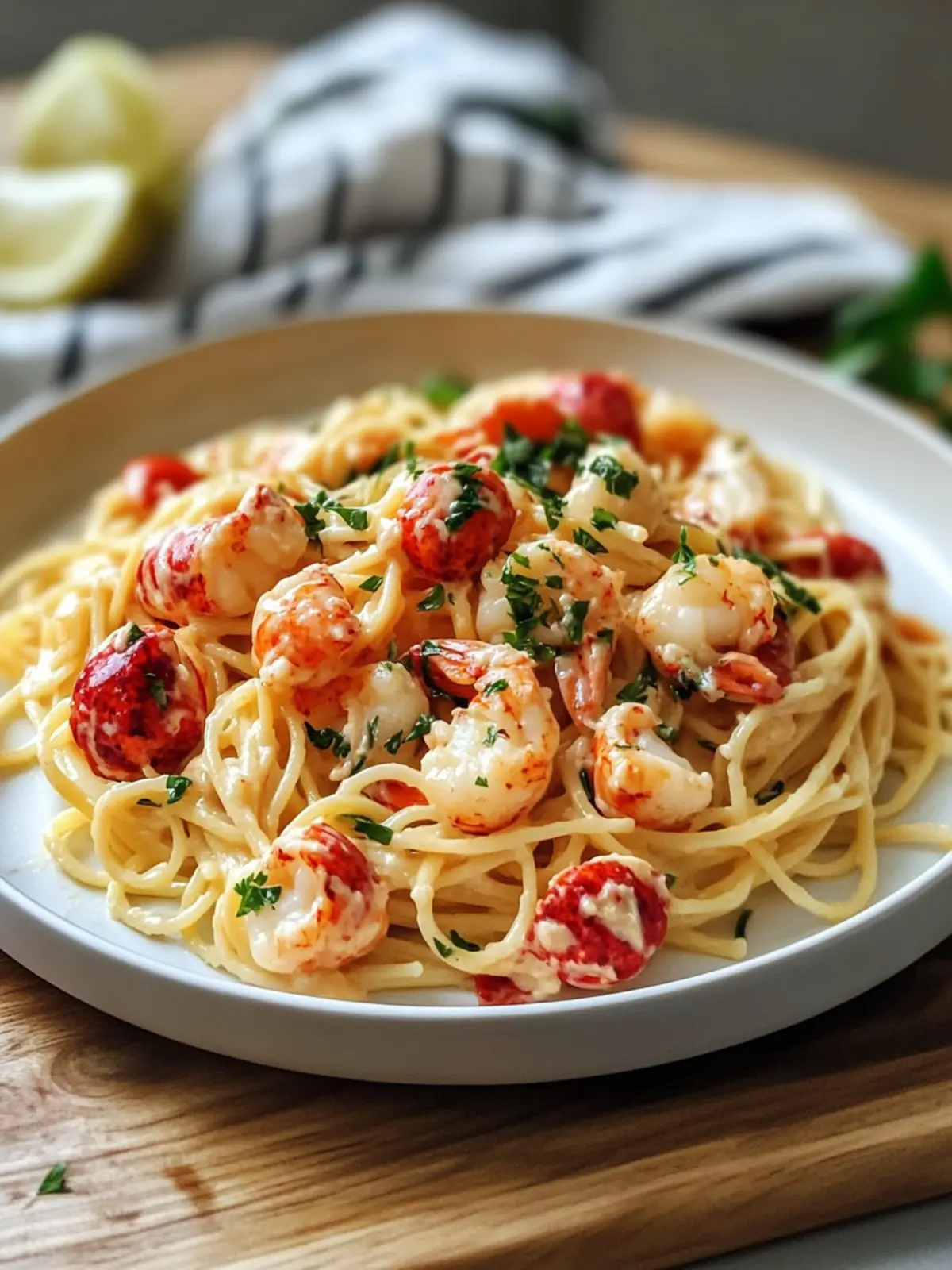 Buttered Lobster Pasta: Indulge in Creamy Coastal Bliss 5 Buttered Lobster Pasta