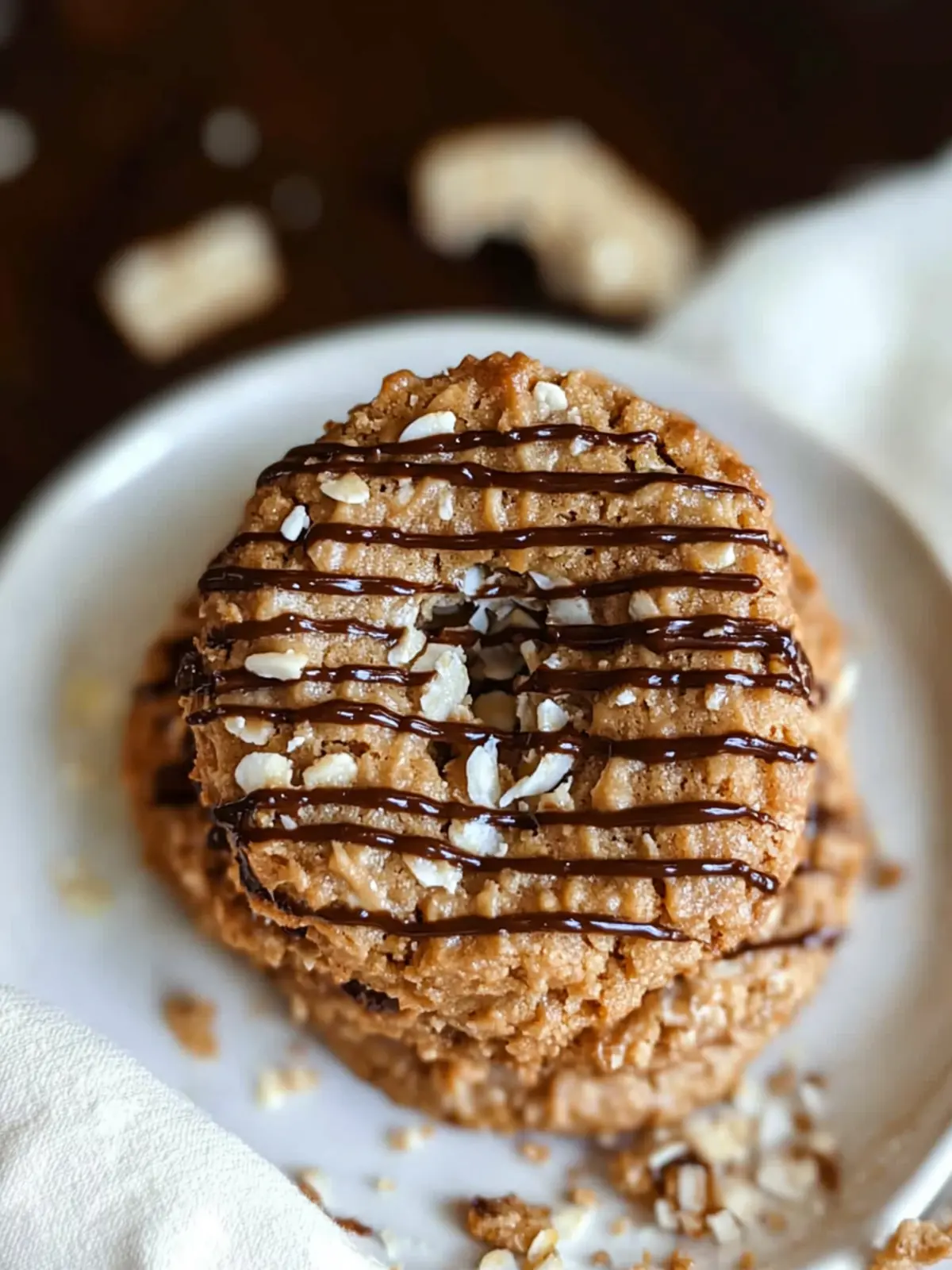 Vegan Samoa Girl Scout Cookies: Easy 5-Ingredient Bliss 5 Samoa Girl Scout Cookies