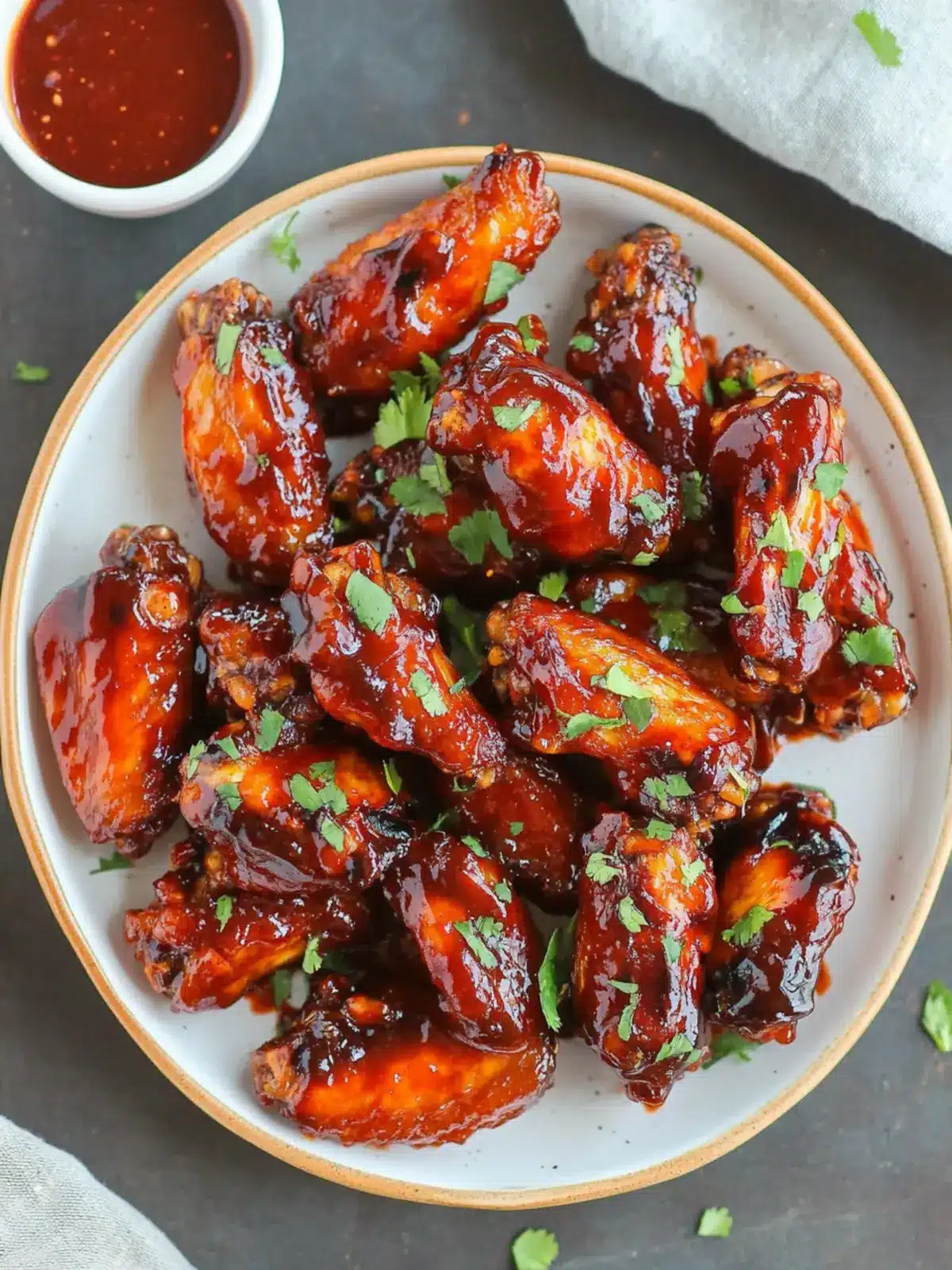 Sticky Strawberry Barbecue Hot Wings for Crispy Delight 4 Sticky Strawberry Barbecue Hot Wings