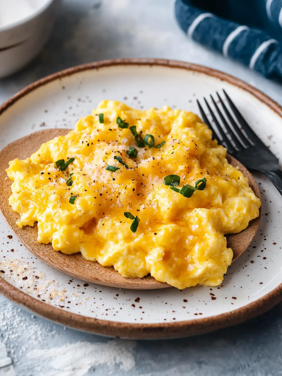 Miso Butter Scrambled Eggs