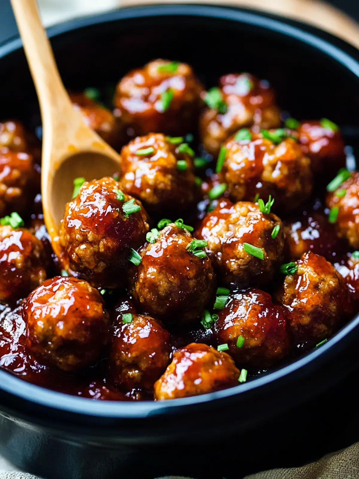 Crock Pot Bourbon Meatballs: Sweet Heat for Game Day Fun 3 Crock Pot Bourbon Meatballs