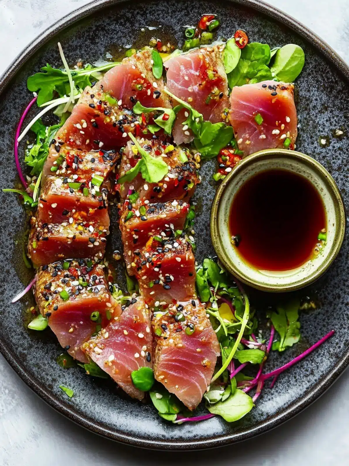 Shoyu Ahi Tuna Tataki: Quick, Easy, and Flavorful Delight 5 Shoyu Ahi Tuna Tataki