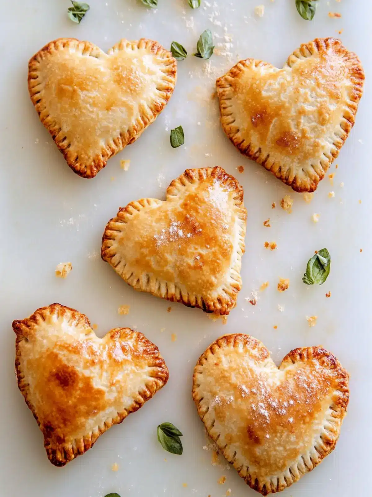 Mini Heart-Shaped Calzones That Everyone Will Adore 2 Mini Heart-Shaped Calzones